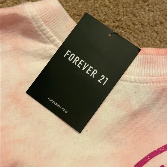 Forever 21 long sleeve cropped shirt - Picture 3 of 5